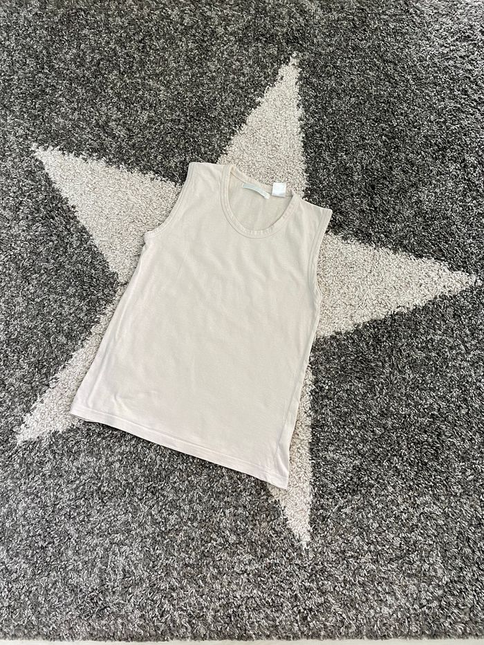 Débardeur crème type Marcel garçon La Redoute 138 cm