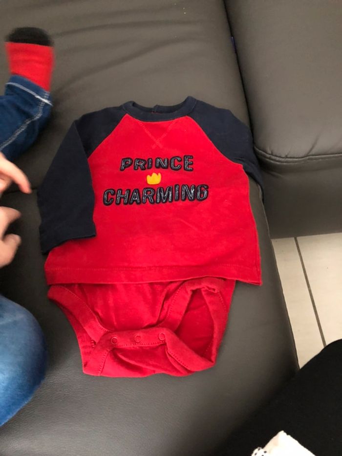 Tee shirt body 6 mois