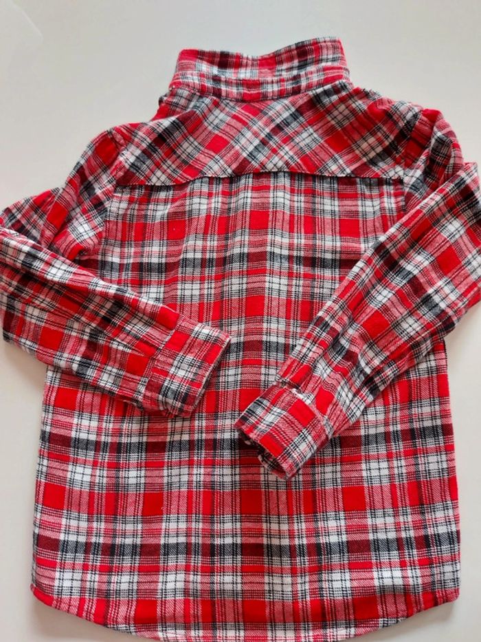 Chemise à carreaux La Halle - photo numéro 2