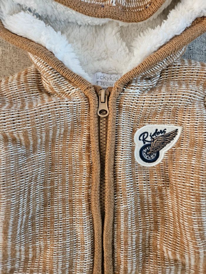 Gilet sherpa 12mois NEUF - photo numéro 4