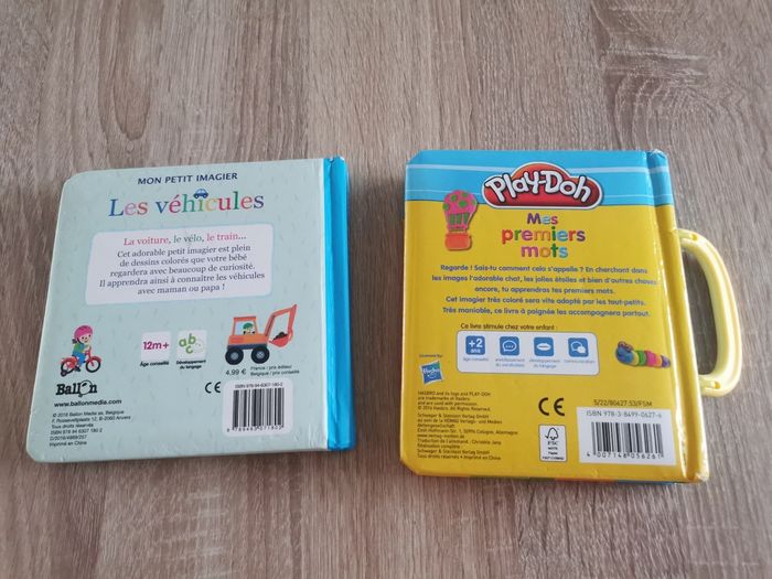 Lot de 2 livres pour bébé cartonnés - photo numéro 2
