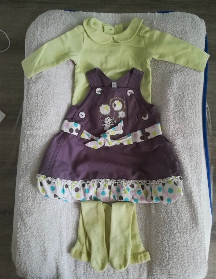 Ensemble 3 mois fille - photo numéro 5