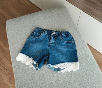 Short en jean fille  12 ans.