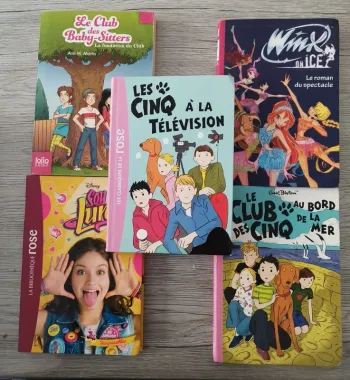 Lot de livres pour filles