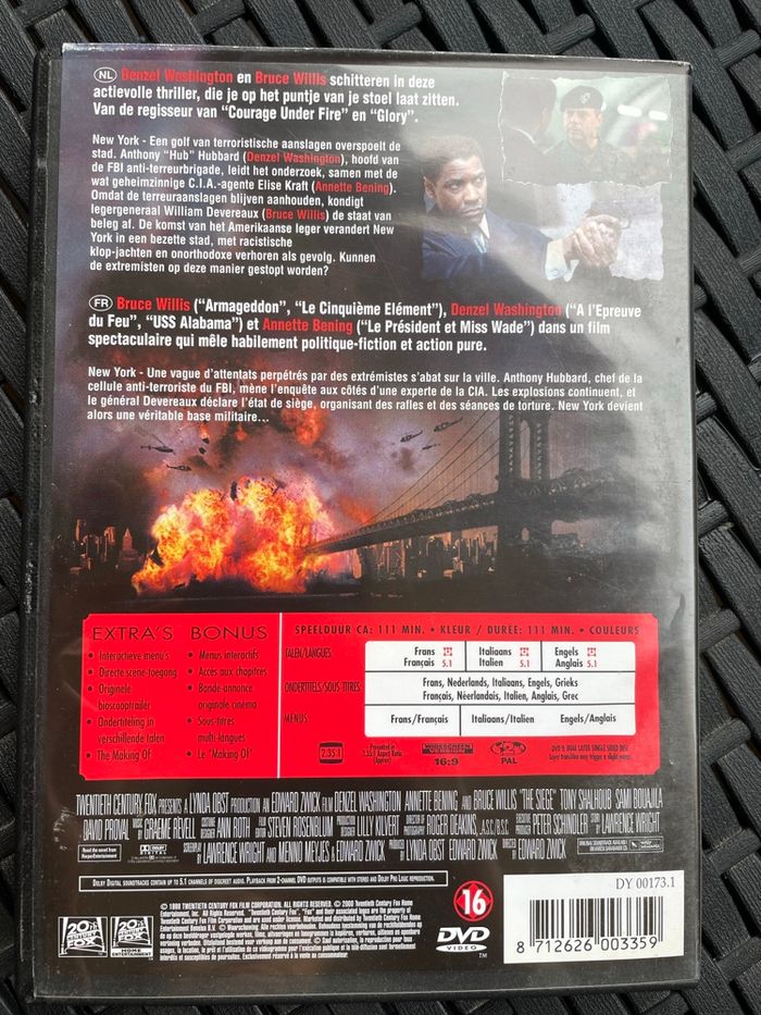 DVD The Siege - photo numéro 2