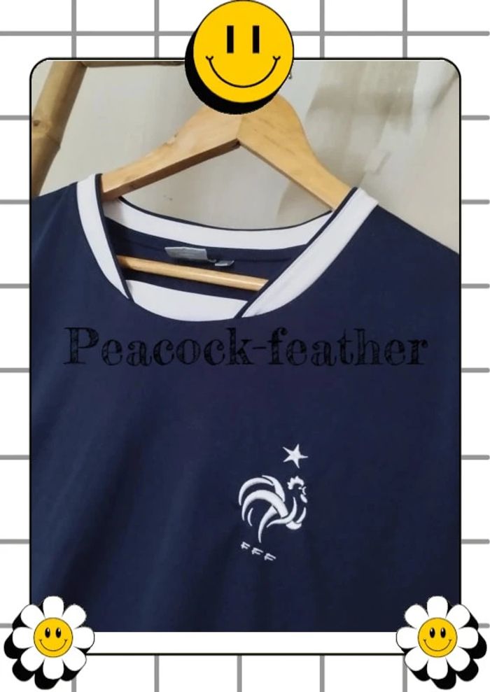 T-shirt bleu FFF xxl - photo numéro 2
