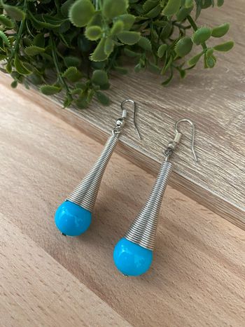 Boucles turquoises