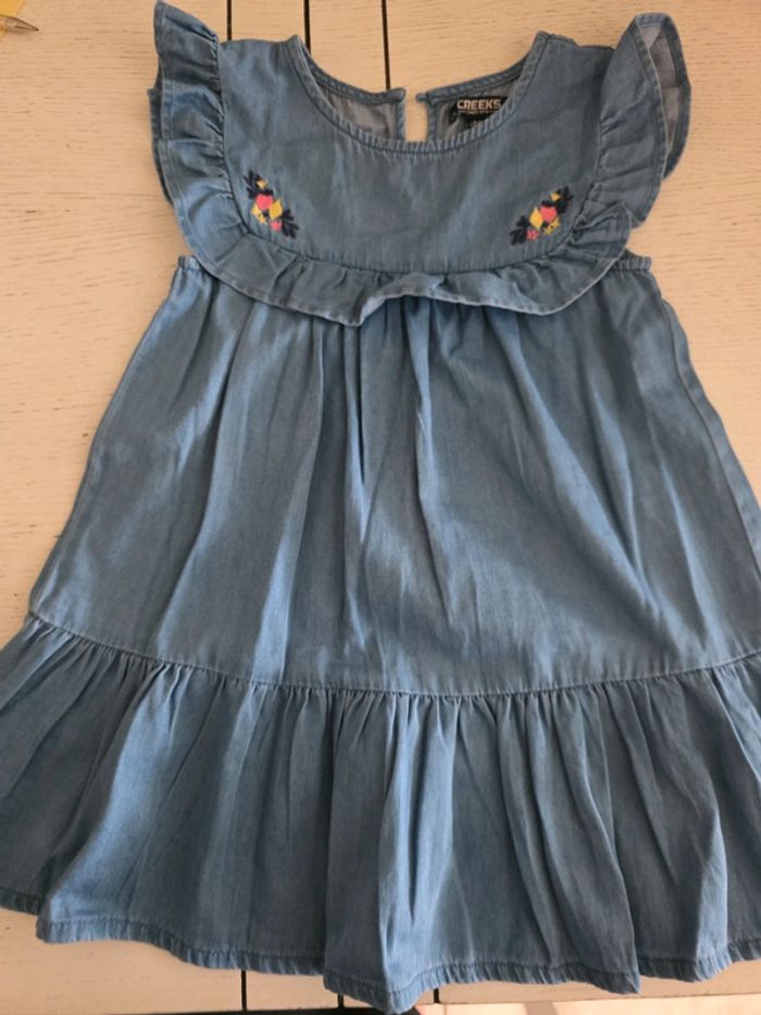 Robe creeks en jean 6 ans