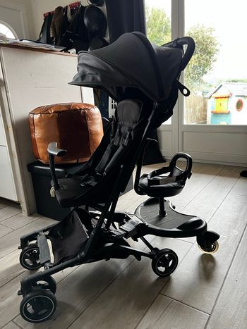Poussette plus kid scooter