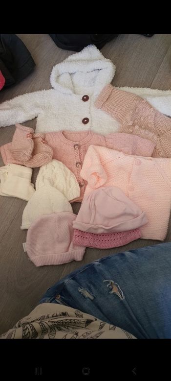 Lot naissance fait main