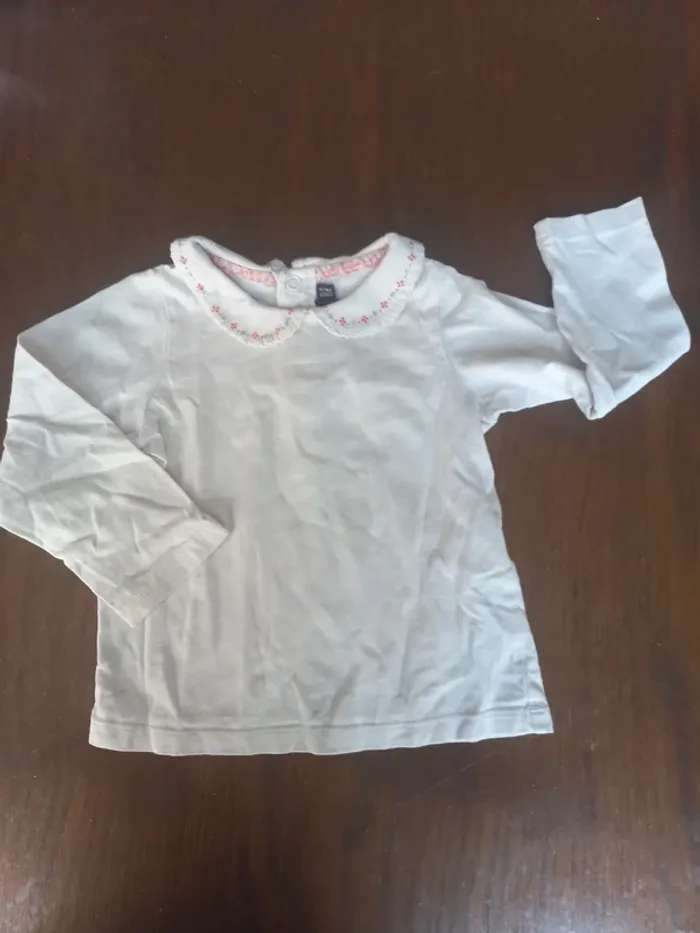 T-shirt à col, Sergent Major 12mois 74cm