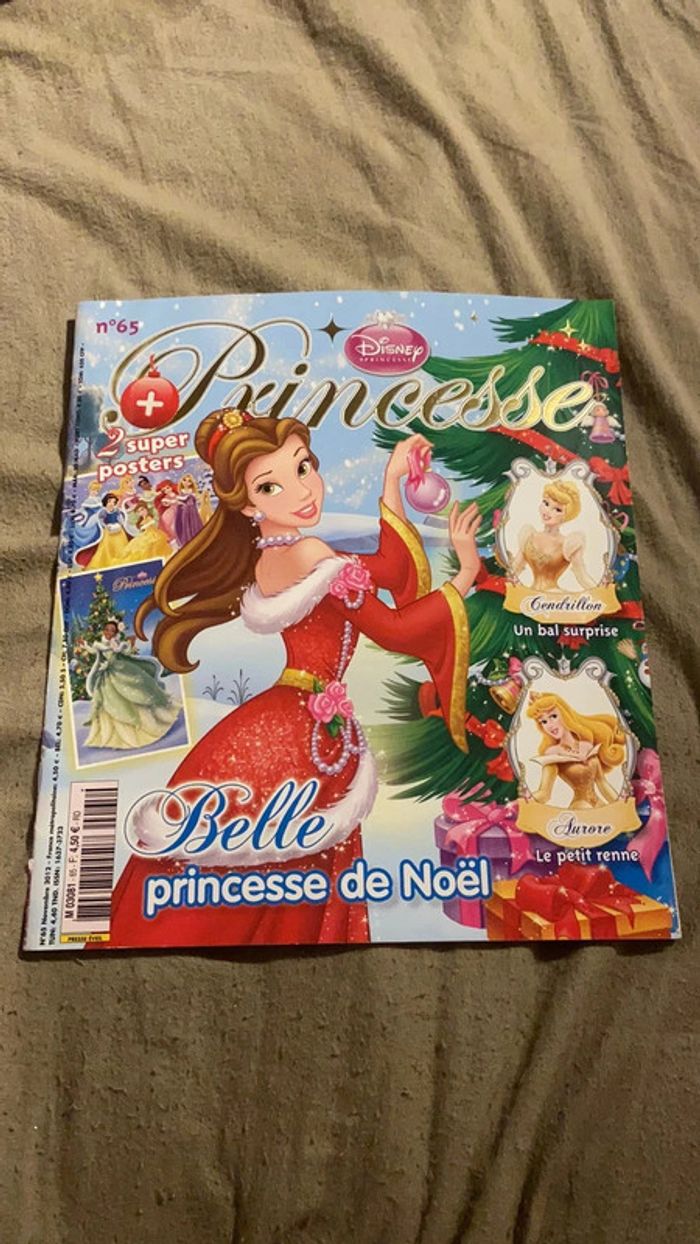 Magazine princesse poster jeux et histoire