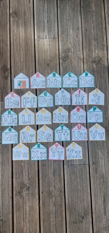 Cartes apprentissage écriture 