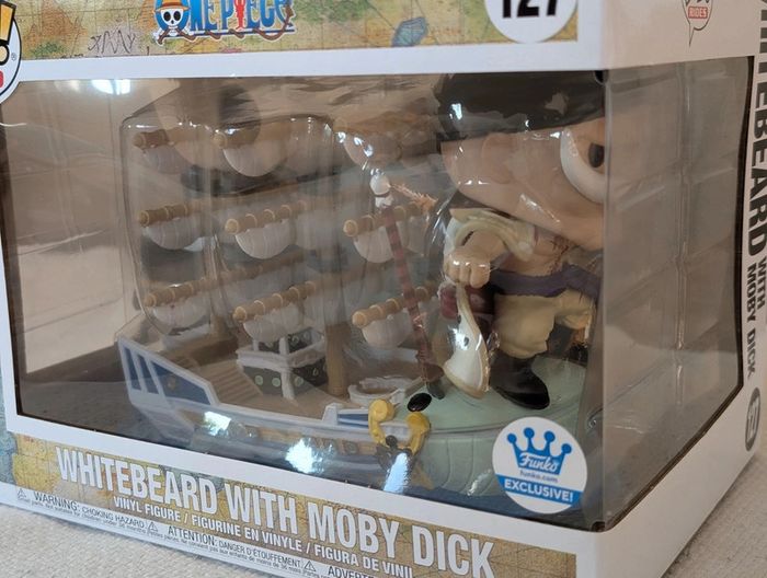 Funko Pop! One Piece #127 Whitebeard with Moby Dick - photo numéro 2