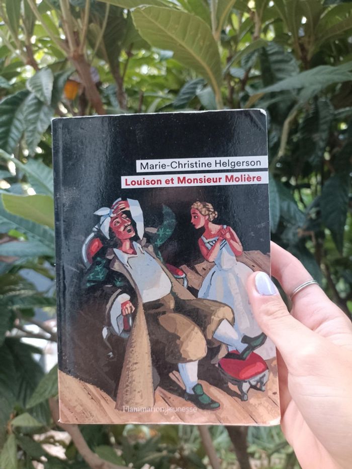 Livre Louison et Monsieur Molière de Marie-Christine Helgerson. - photo numéro 2