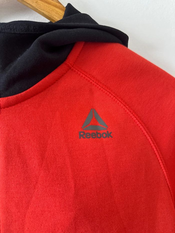 Veste Reebok Sport Running rouge/noir Femme – Taille XL – Très bon état - photo numéro 2