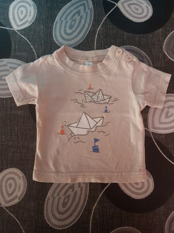 T-shirt manches courtes - 3 mois