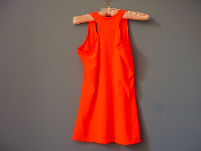 Lot T-shirts femme decathlon S 36 sport orange blanc noir TBE - photo numéro 5