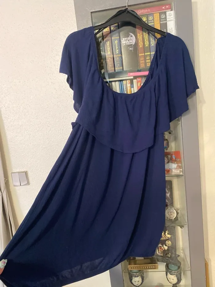 superbe ensemble détente tunique pantalon M&S mode 50 - photo numéro 2