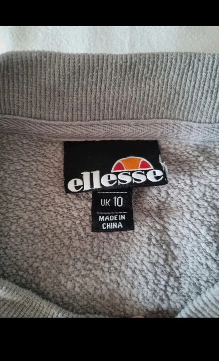 pull ellesse gris - photo numéro 2