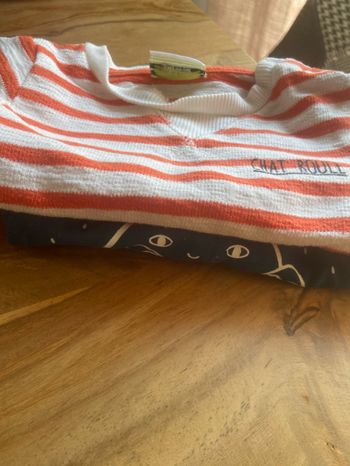 Lot de 2 t-shirt manches longues