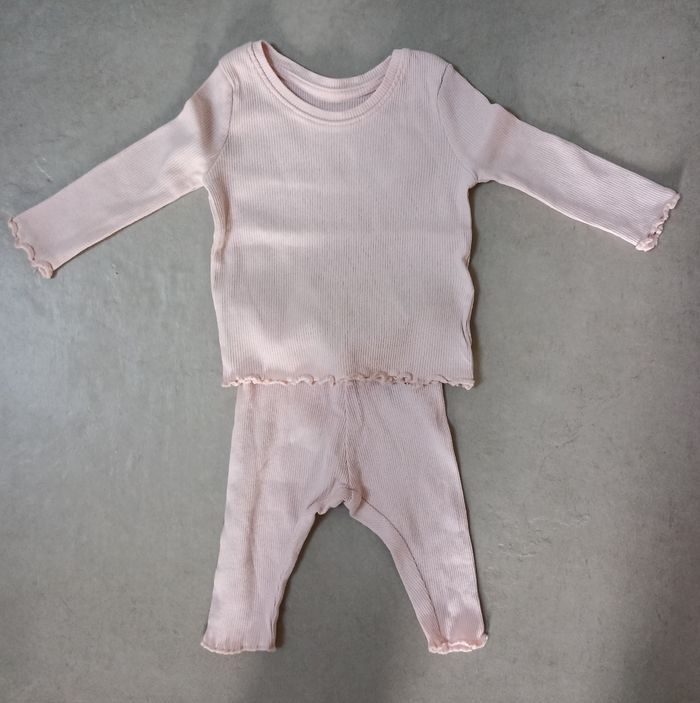 Ensemble 0-3 mois Primark rose pâle
