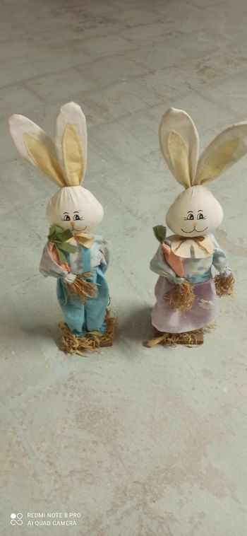 2 décorations de Pâques 