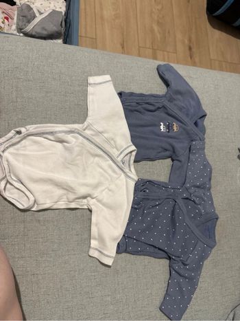 3 body manche longue Mots d'enfants taille 1 mois