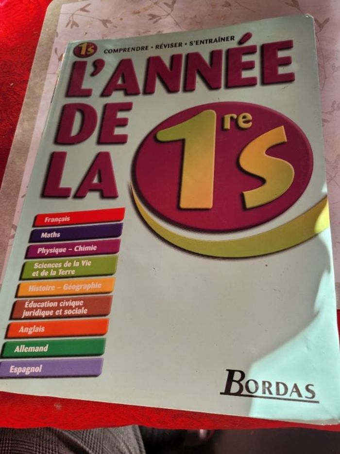 L année de la 1ere S