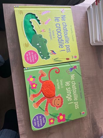 Livre à toucher et sonore 