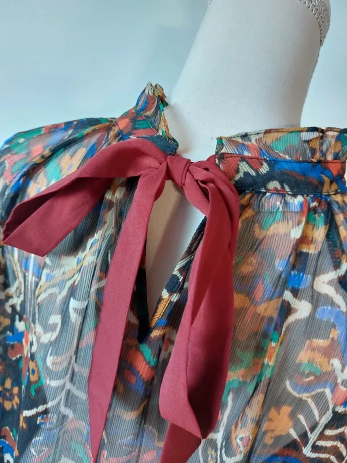 Magnifique blouse en voile - photo numéro 6
