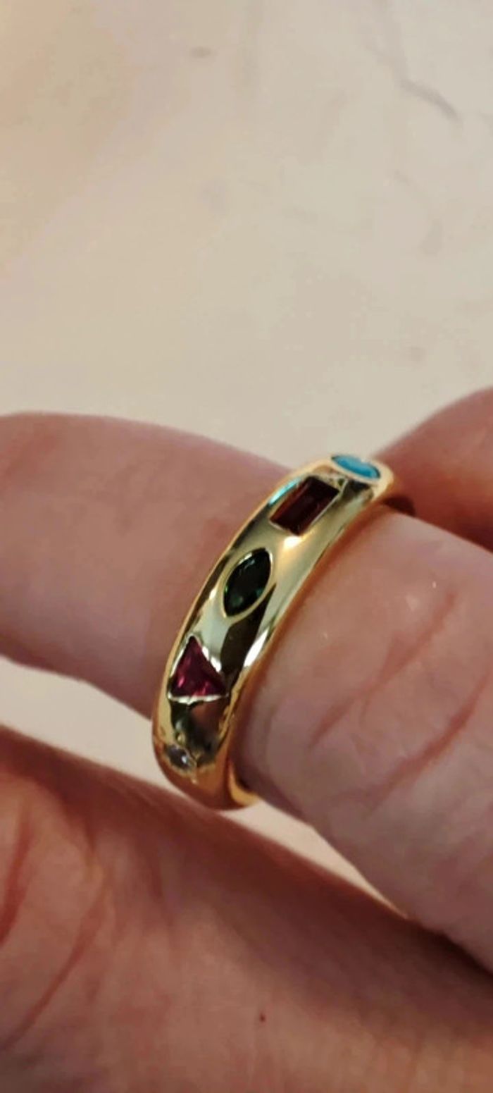 Bague alma & co doré à l'or fin 18k - photo numéro 8