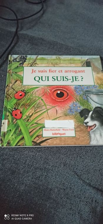Livre je suis fier et arrogant qui suis je?