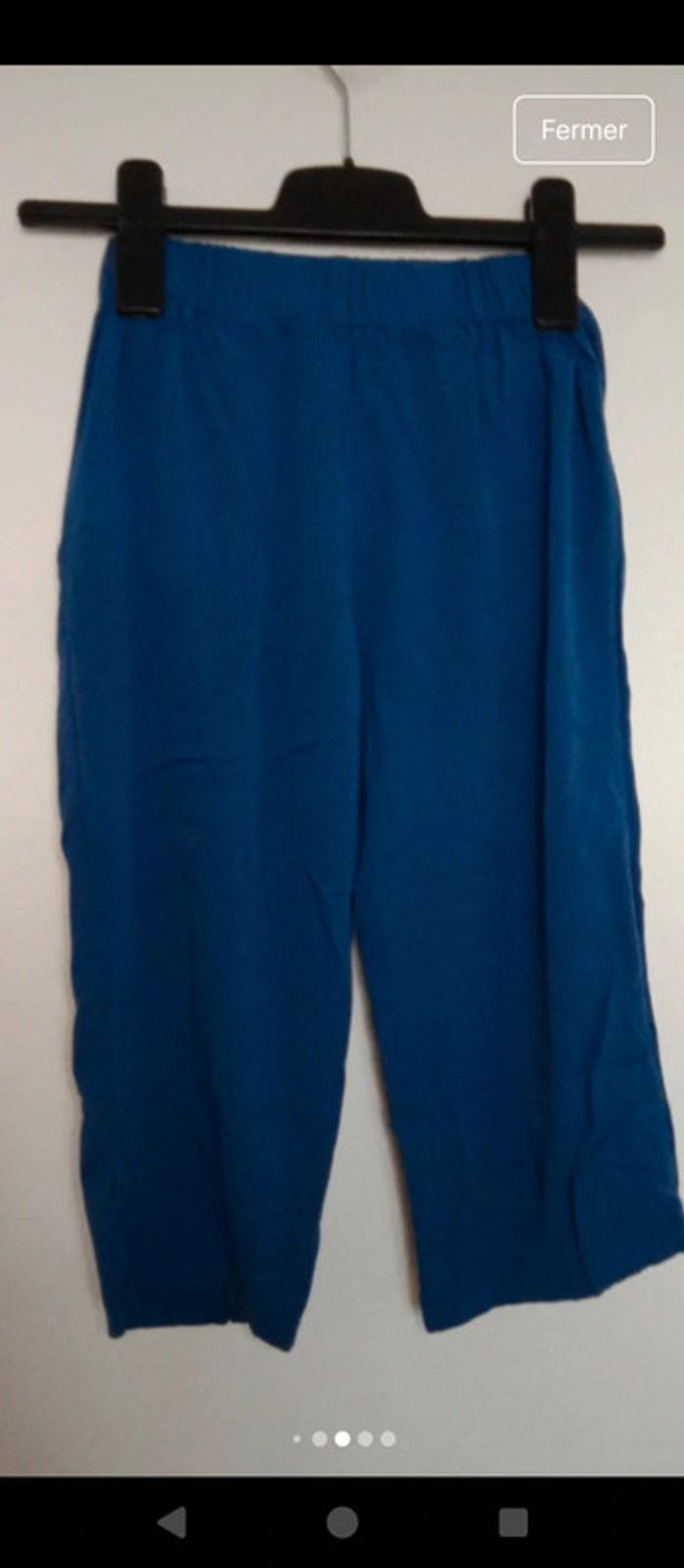 Pantalon léger jambes larges taille 6 ans. Lulu castagnette - photo numéro 9