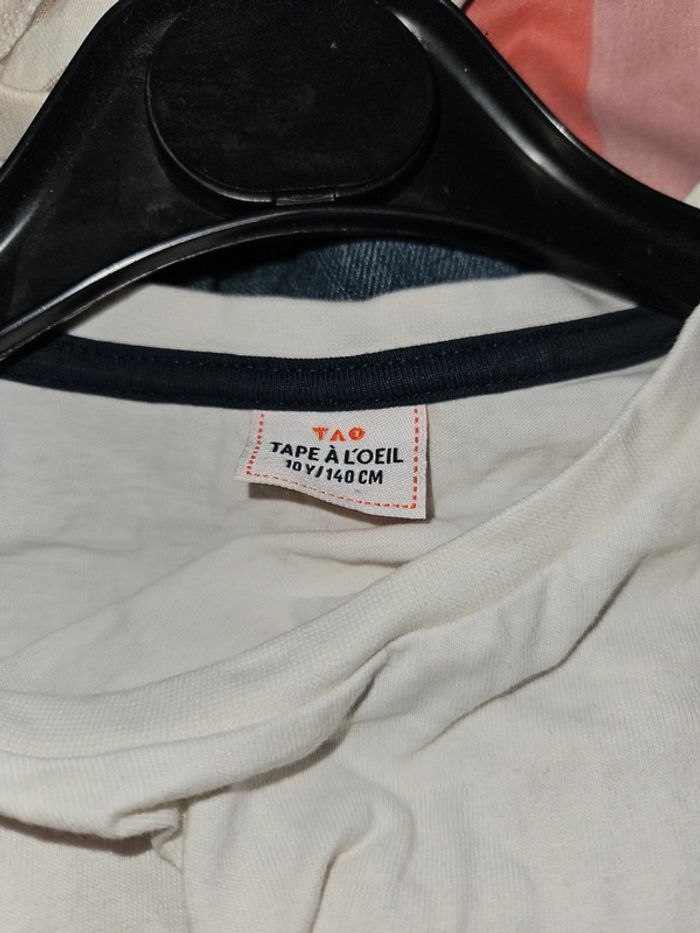 Tee-shirt manche longue tape à l œil garçon 10 ans - photo numéro 3
