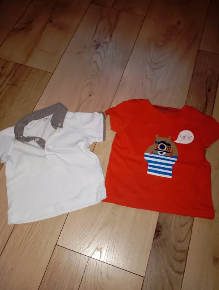 Lot tee shirt taille 3mois - photo numéro 2