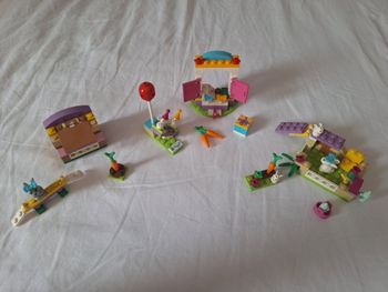 Lot 3 Lego friends univers lapins