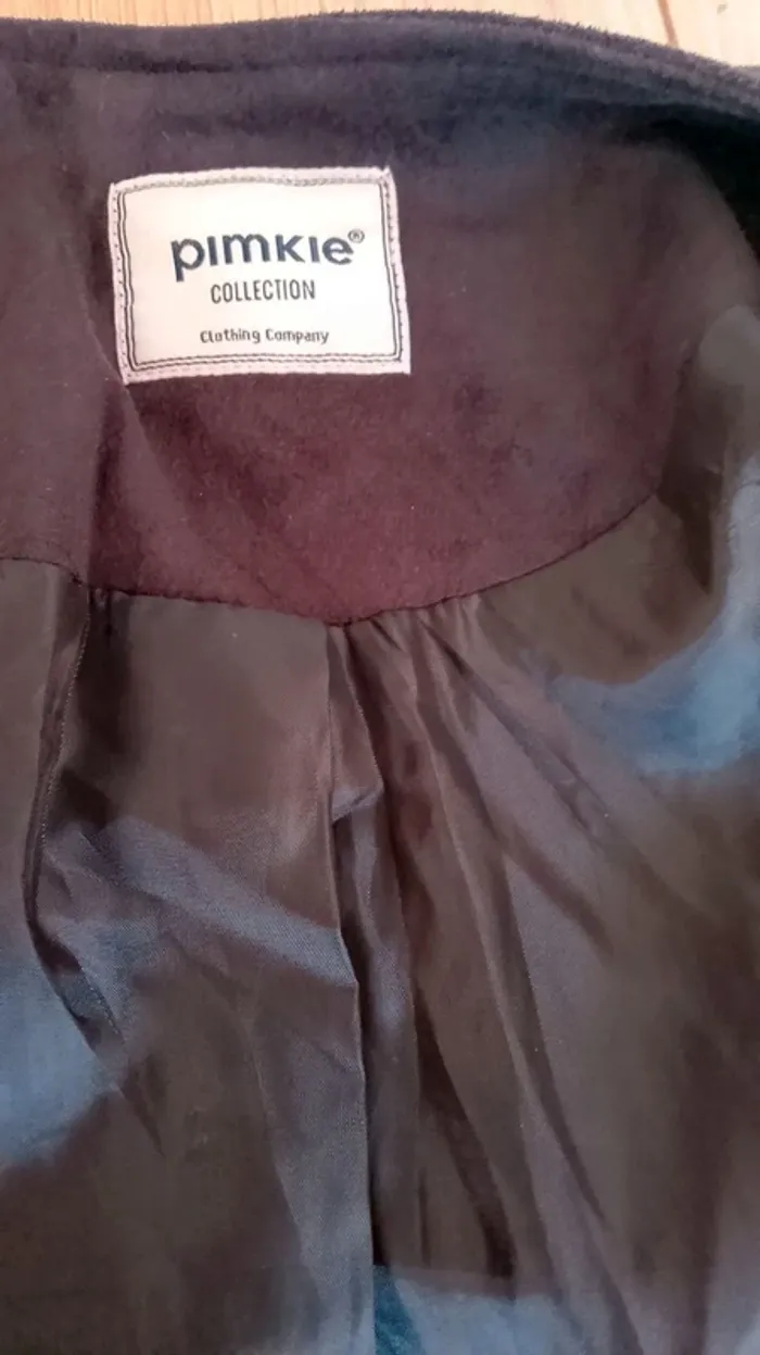 Blouson , veste Nubuck noir - photo numéro 7