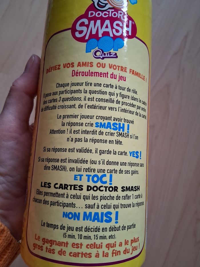 Jeu questions réponses Doctor Smash pop quiz - photo numéro 5