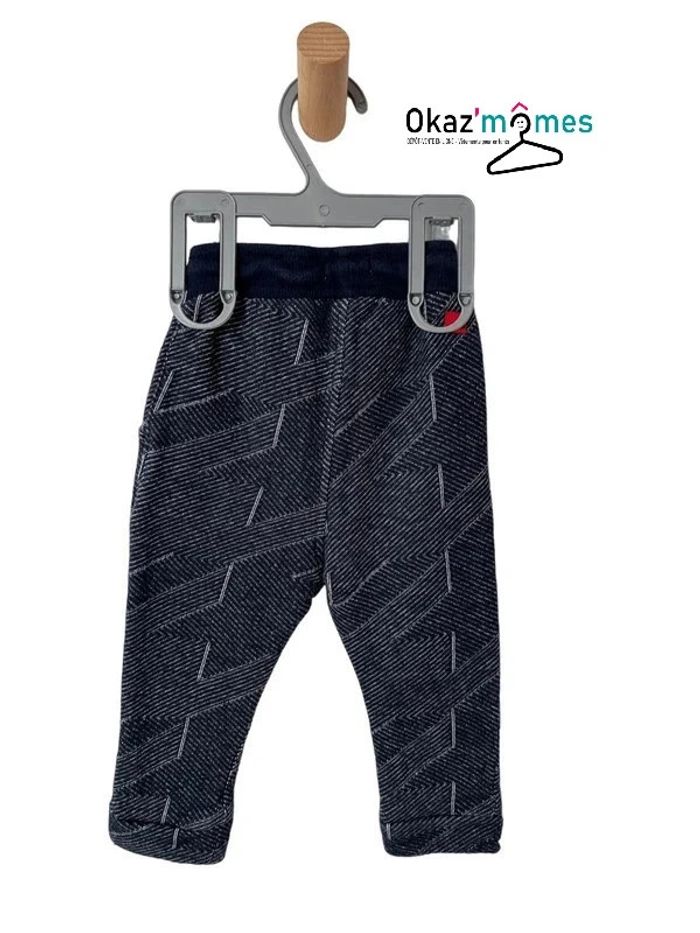 Jogpant (pantalon) bleu marine - Catimini 12 mois (74cm) - photo numéro 4