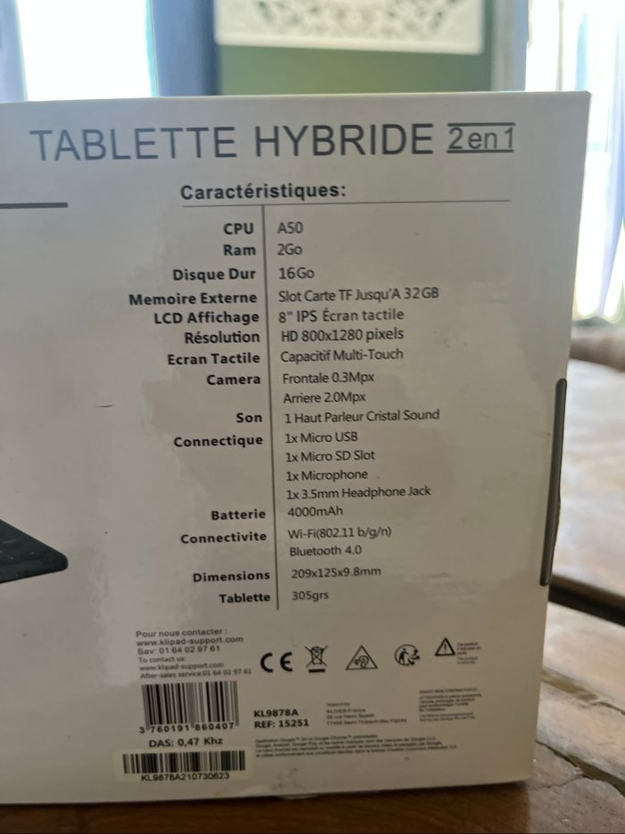 Tablette 2 en 1 klipad - photo numéro 6