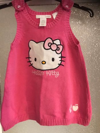 Robe rose h et m hello kitty 4 mois