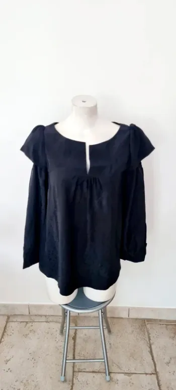 Blouse noire manches longues 38 iro