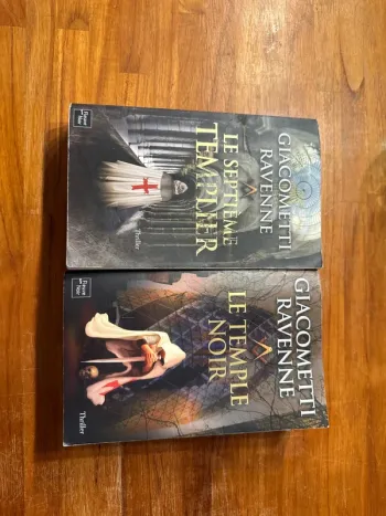 Lot de 2 livres giacometti Ravenne