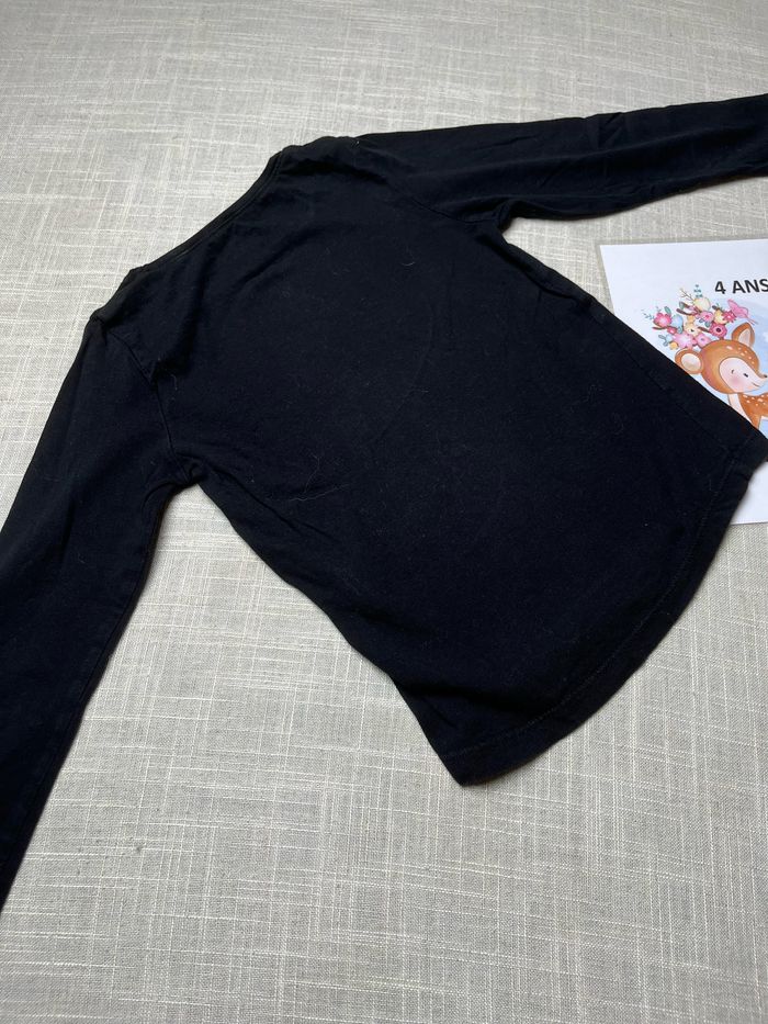 T-shirt basique noir - photo numéro 6