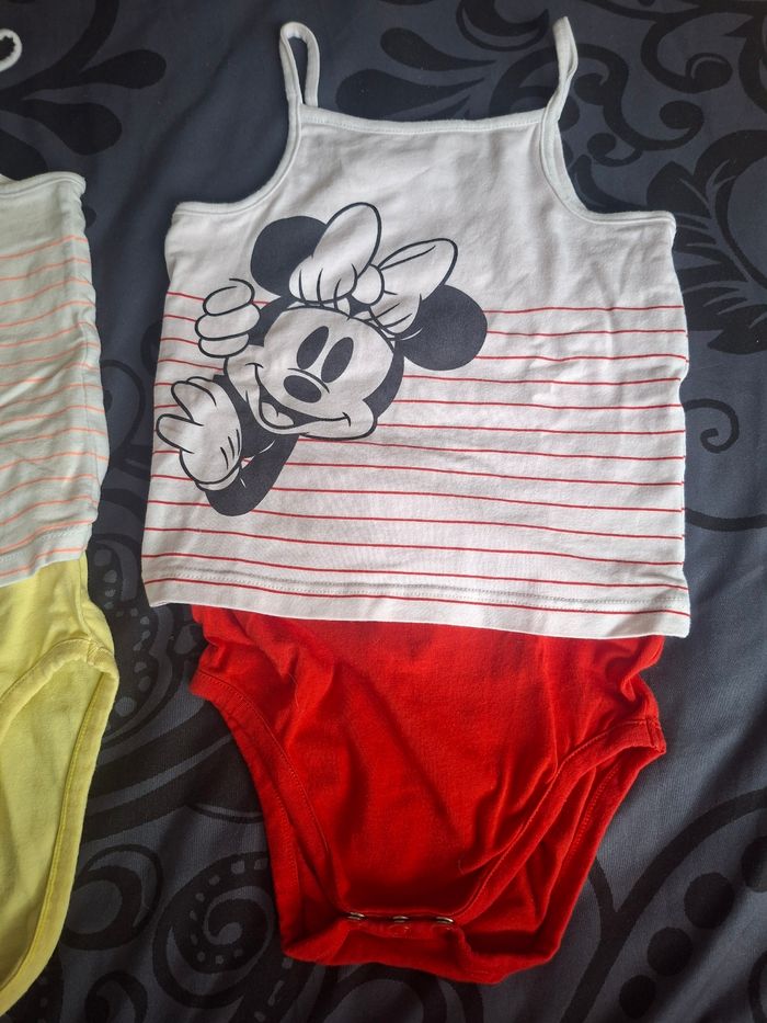 Lot de 2 bodies disney - photo numéro 2