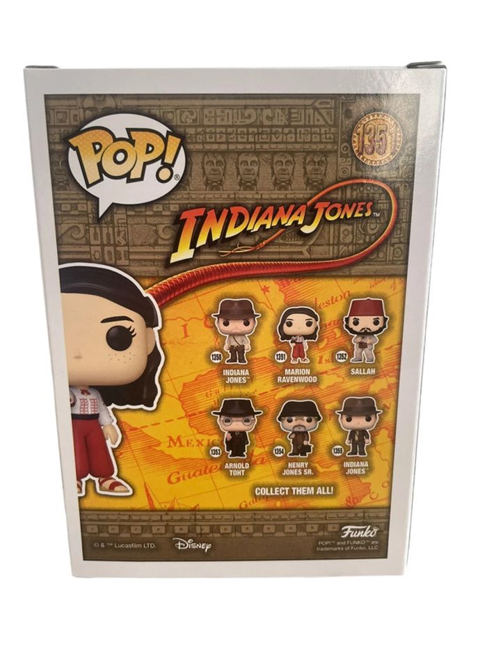 Figurine Funko Pop Indiana Jones Mario Ravenwood 1351 neuf - photo numéro 2