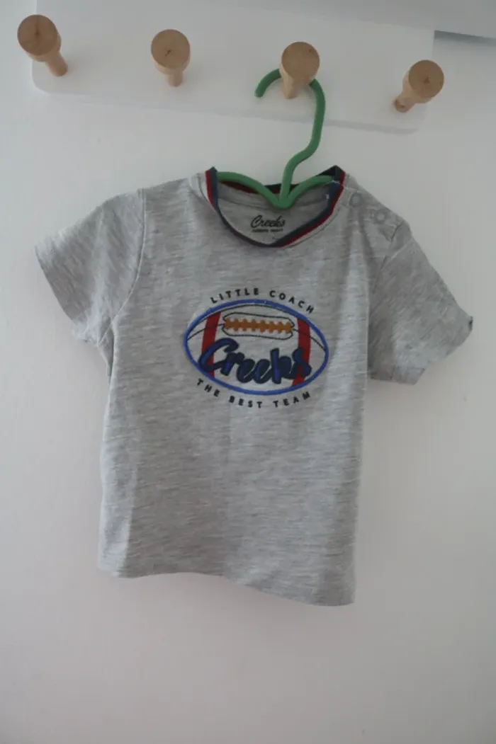 Ensemble haut Creeks et short Kiabi 9 mois - photo numéro 6