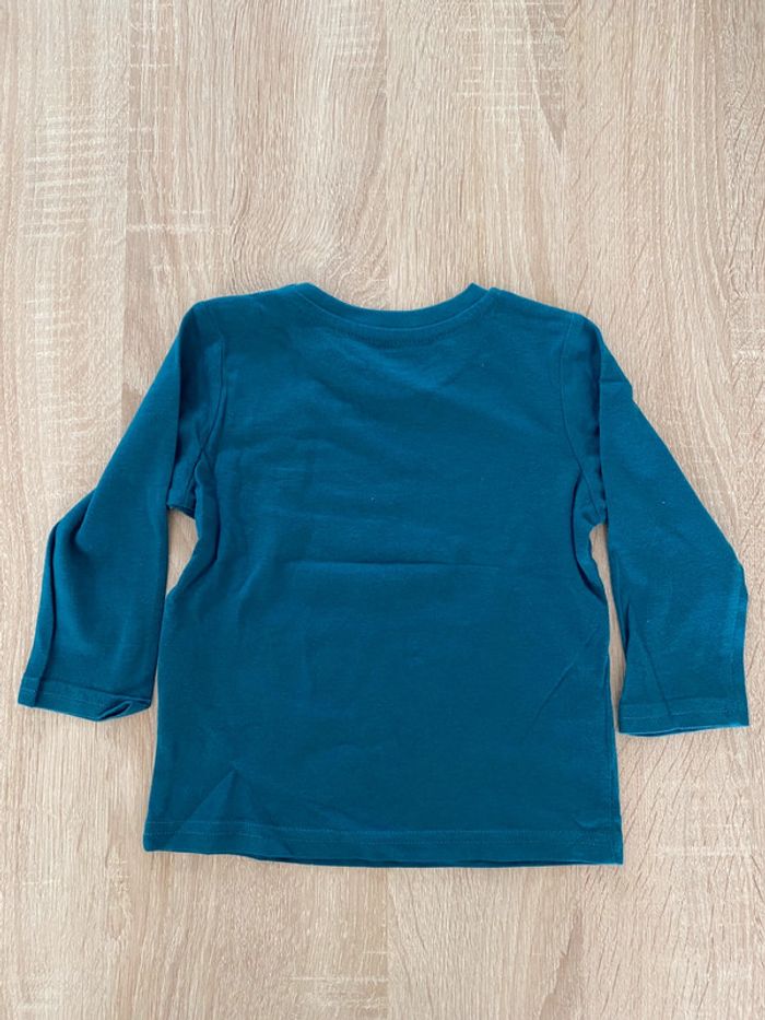 Lot de 2 t-shirt manches longues 12 mois - photo numéro 6