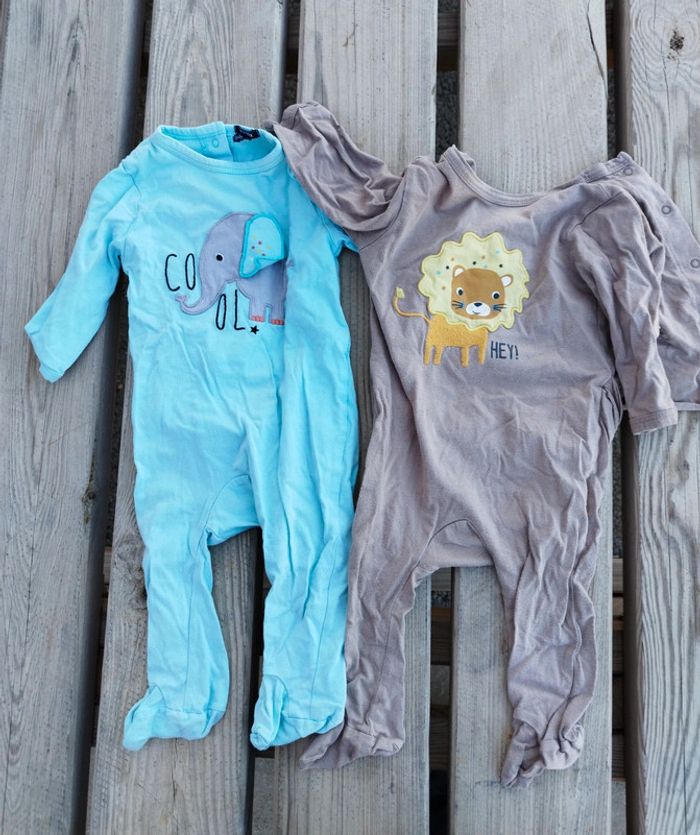Lot de 2 pyjamas 6 mois